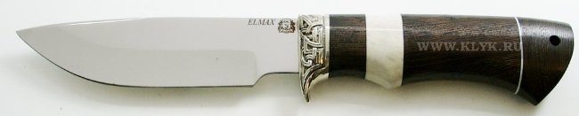 Нож Лис (сталь ELMAX Uddeholm, венге, рог)