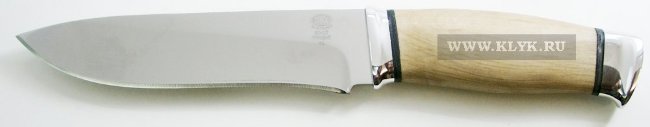 Нож Н1 (сталь ЭИ-107, орех, дюраль)