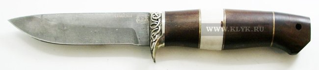 Нож Крот (алмазная сталь, граб, рог)