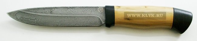 Нож R005 (булатная сталь, самшит, G-10)